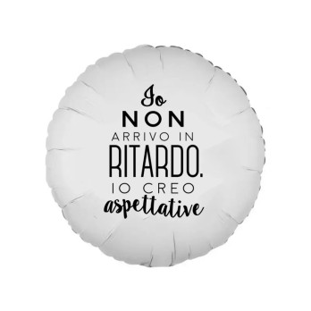 Palloncino simpatico per ritardatari 43 cm
