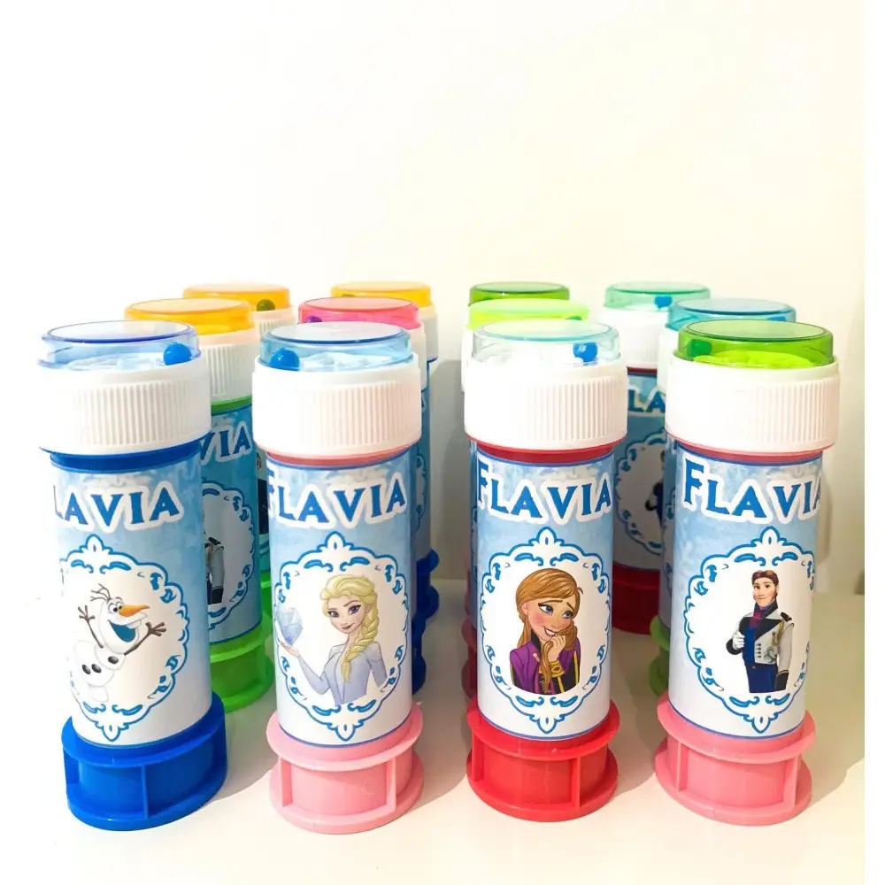 Bolle di Sapone Personalizzabili con grafica e nome - 10 pz