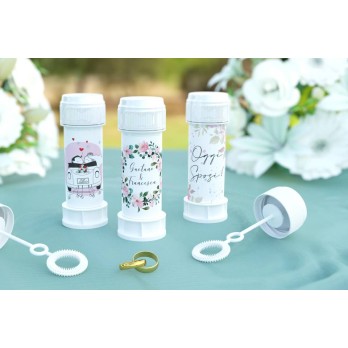 Bolle di Sapone Personalizzabili con grafica e nome - 10 pz