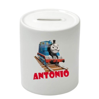Salvadanaio Trenino Thomas personalizzabile