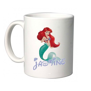 Tazza Sirenetta Ariel Personalizzabile