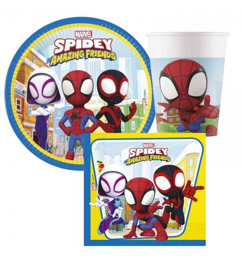 Kit Spidey & Friends per 24 persone