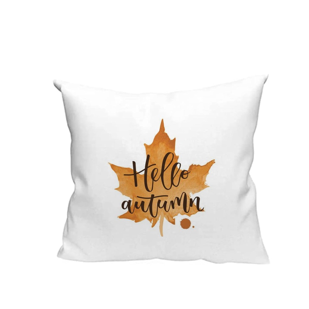 Cuscino quadrato "Hello Autumn"