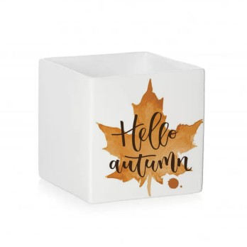 Vasetto Autunnale Personalizzabile "Hello autumn"!