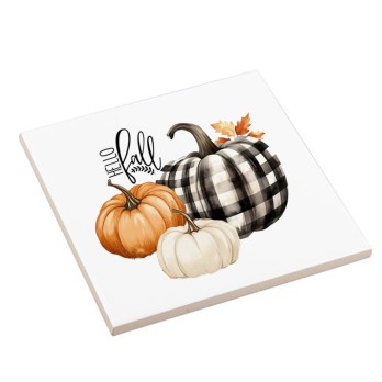 Mattonella decorativa sottopentola hello fall - autunno