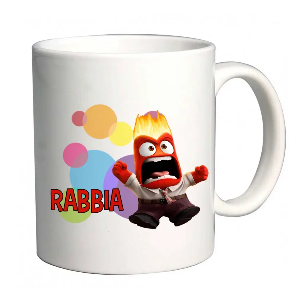 Tazza Inside out 2 Rabbia personalizzabile