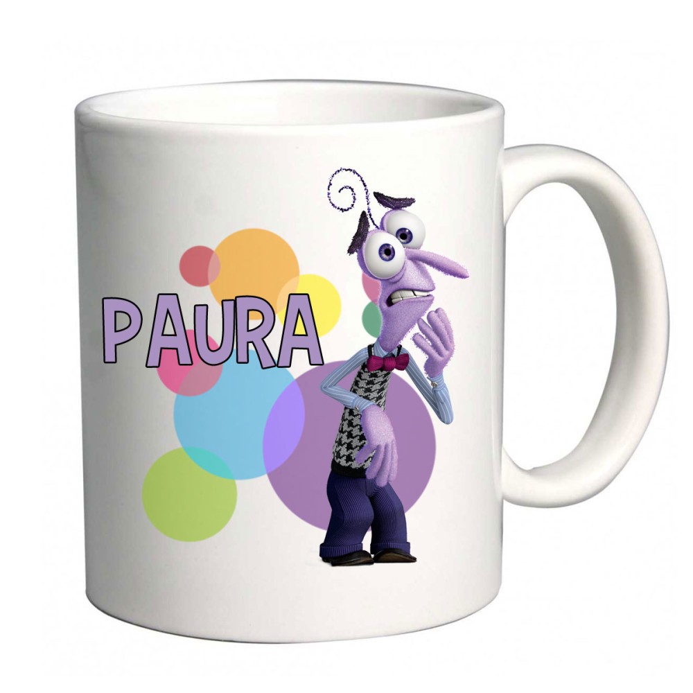 Tazza Paura - Inside out 2 personalizzabile