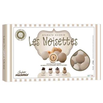 Confetti Maxtris Les noisettes Sfumati Avorio NOISFUAV