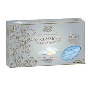 Confetti Maxtris sposa novella celesti mandorla 1 kg SPONOVC