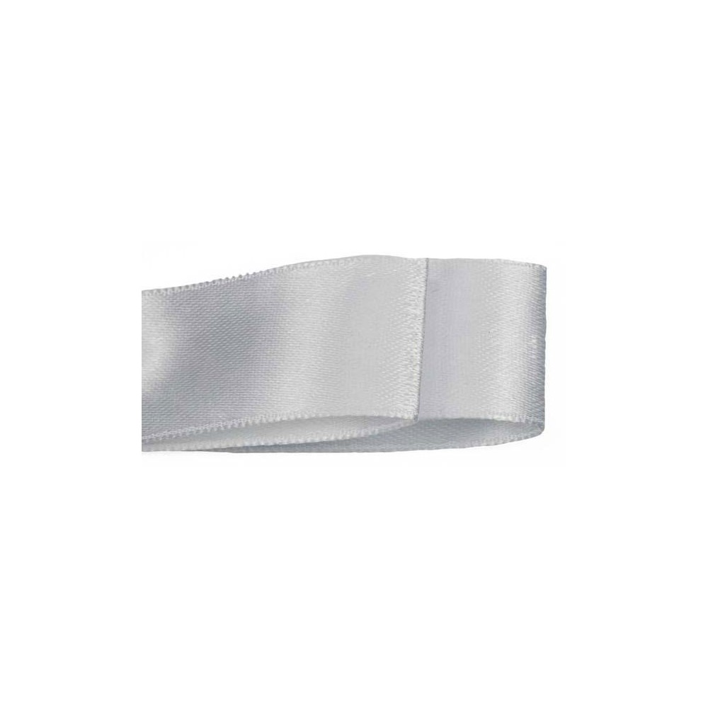 Nastro raso bianco  mm 25 x 50 metri DRB25-SR004