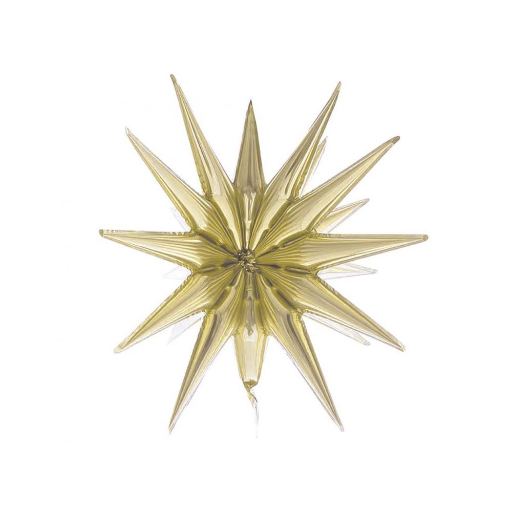 Palloncino foil Stella 3D champagne 50 x 46 cm FG-G3SZ