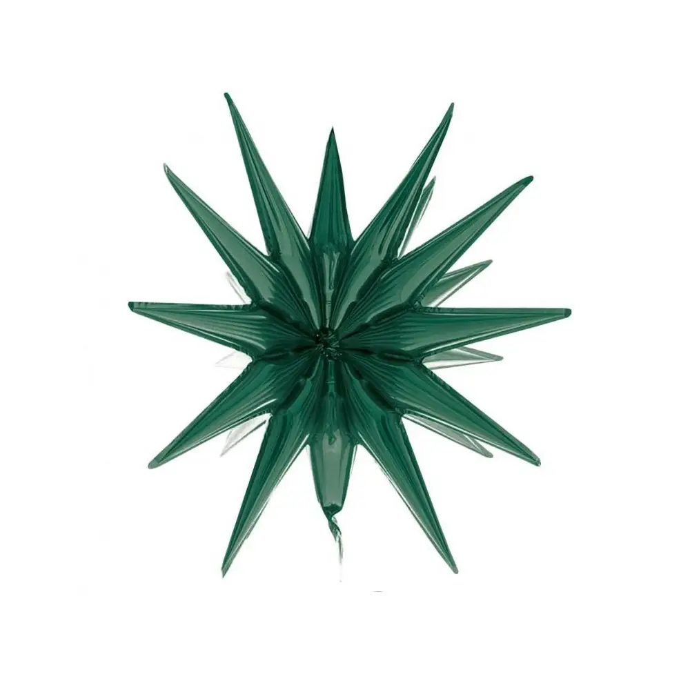 Palloncino foil Stella 3D verde 50 x 46 cm FG-G3ZB