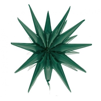 Palloncino foil Stella 3D verde 50 x 46 cm FG-G3ZB