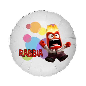 Centrotavola di palloncini Rabbia - Inside out 2