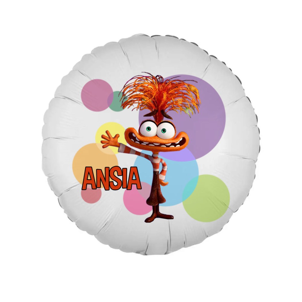Centrotavola di palloncini Ansia - Inside out 2
