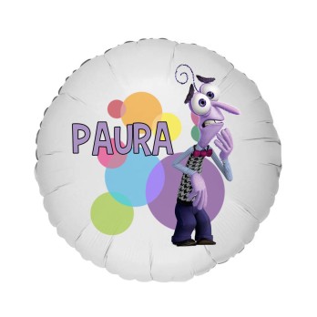 Centrotavola di palloncini Paura - Inside out 2