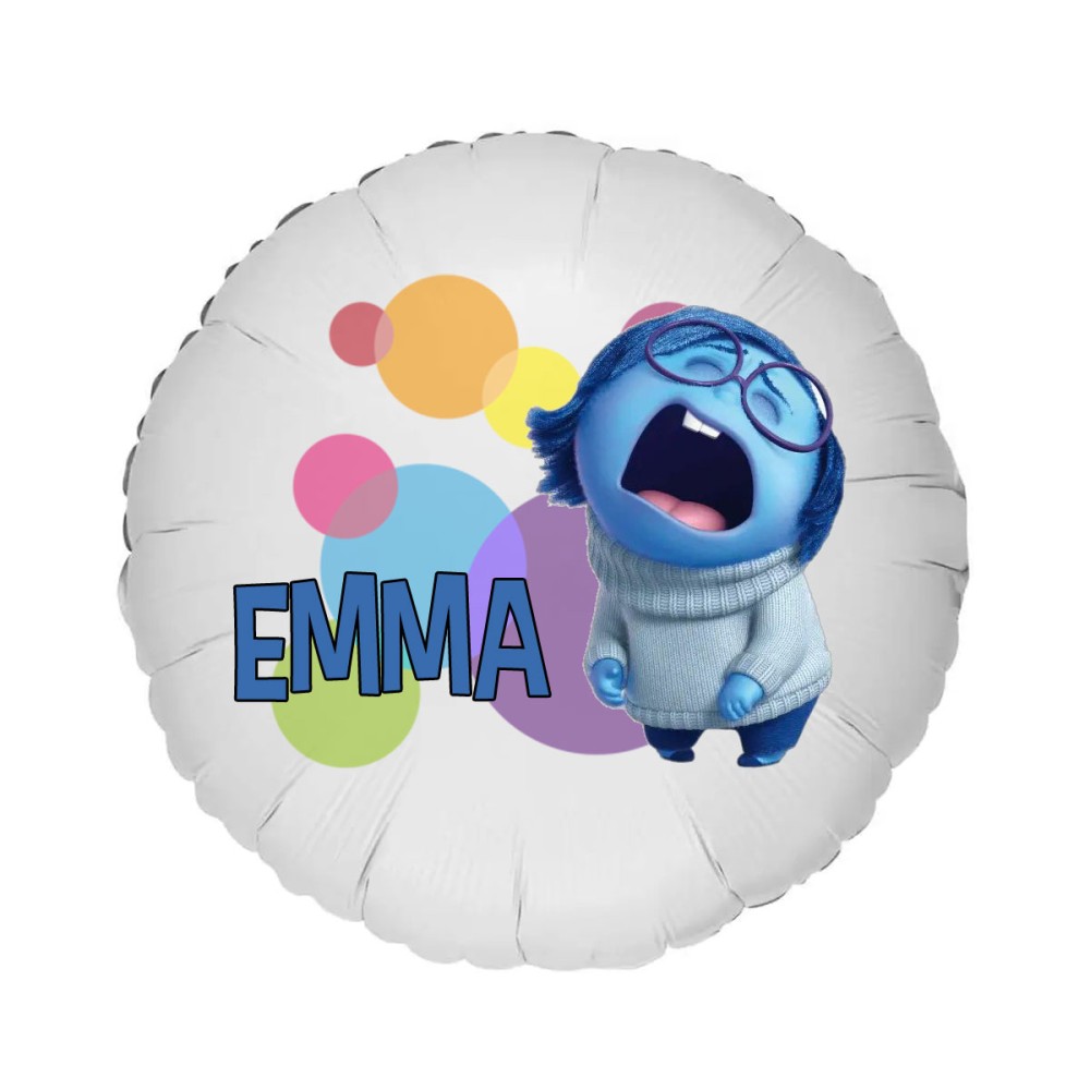 Centrotavola con palloncino Tristezza - Inside out 2