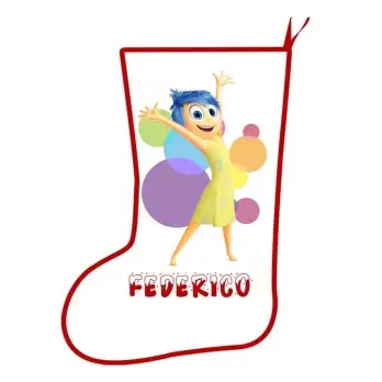 Calza della befana Gioia - Inside out personalizzabile