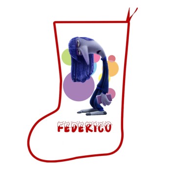 Calza della befana Noia - Inside out personalizzabile