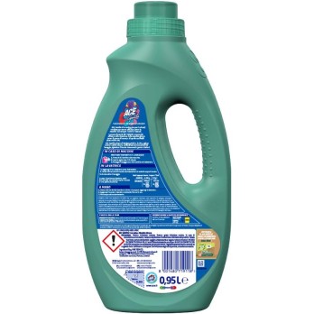 ACE Gentile Candeggina Delicata, Profumazione Lavanda e Muschio Bianco 8 Flaconi x 0,95 Litri