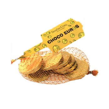 Monete di cioccolato in retina 50 gr - 10 pz