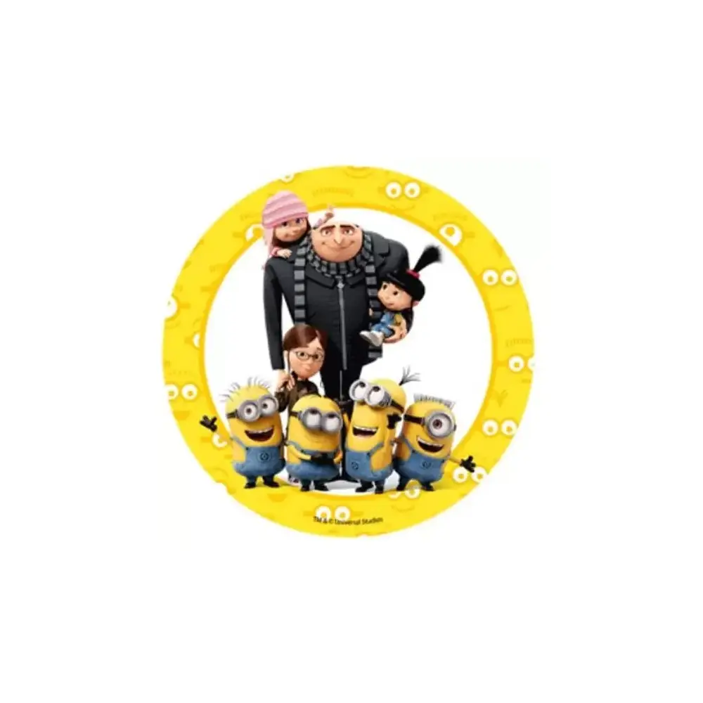 Cialda tonda Cattivissimo me Minions