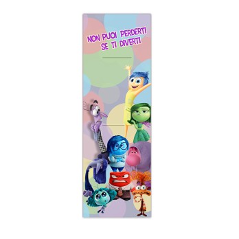 Segnaposto matita Inside out 2 personalizzabili - 50 PZ