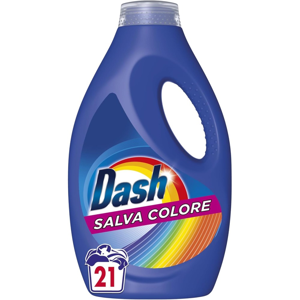 Dash Detersivo Liquido Lavatrice 21x5 Salva Colore