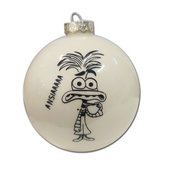 Pallina Natalizia Inside out 2 - Ansia