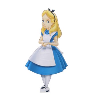 Sagoma in polistirolo Alice - 30 cm