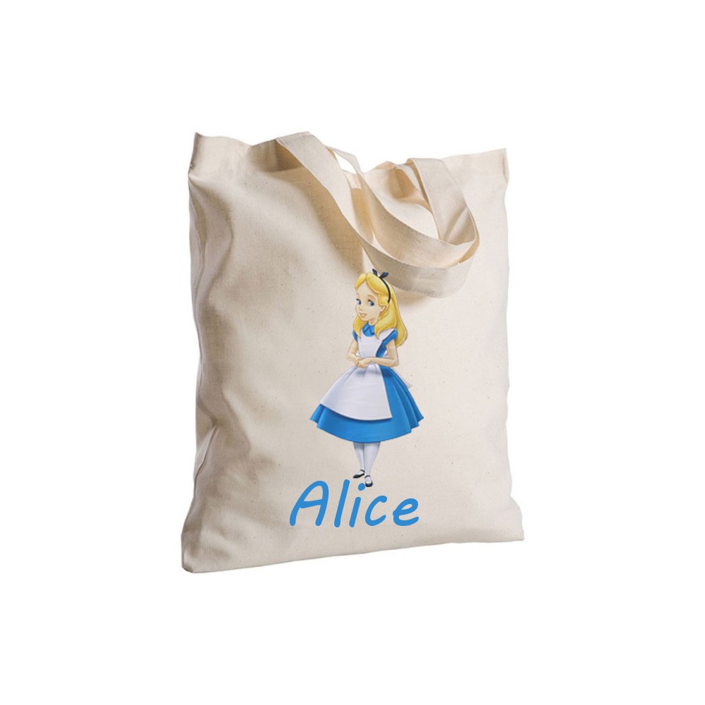 Borsa Shopper Alice in Tessuto Personalizzabile 2 pz