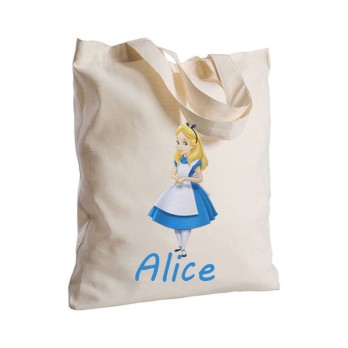 Borsa Shopper Alice in Tessuto Personalizzabile 2 pz