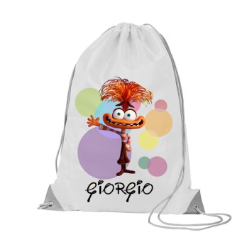 Sacca Zaino Ansia Inside out 2 Personalizzabile  - 5 pz