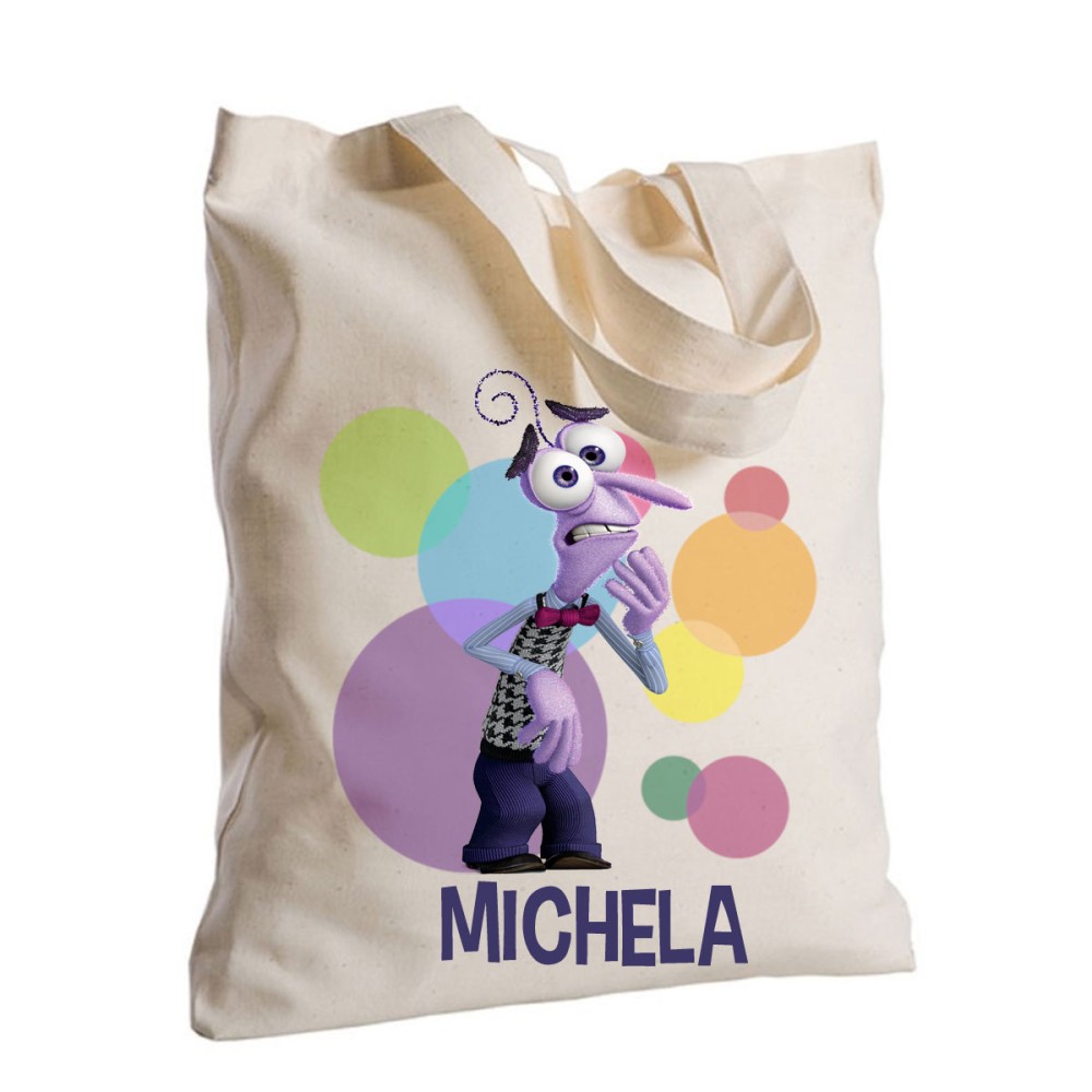 Shopper Paura Inside out 2 Personalizzabile 2 pz