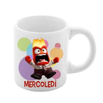 Set Tazzine caffè Inside out 2 - 7 pz settimana