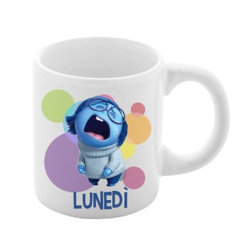 Set Tazzine caffè Inside out 2 - 7 pz settimana