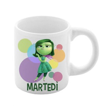 Tazzina caffè personalizzabile " Disgusto " - 1pz