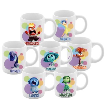 set regalo 2 conf. 50 Cialde Caffè Toraldo + 2 tazzine Inside out personalizzabili
