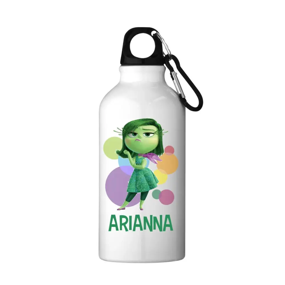 Borraccia in Alluminio Disgusto Inside out 2 Personalizzabile