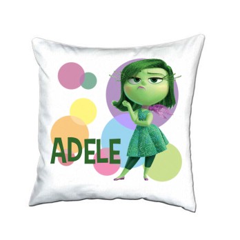 Cuscino quadrato Disgusto Inside out 2 personalizzabile