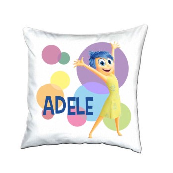 Cuscino quadrato Gioia Inside out 2 personalizzabile