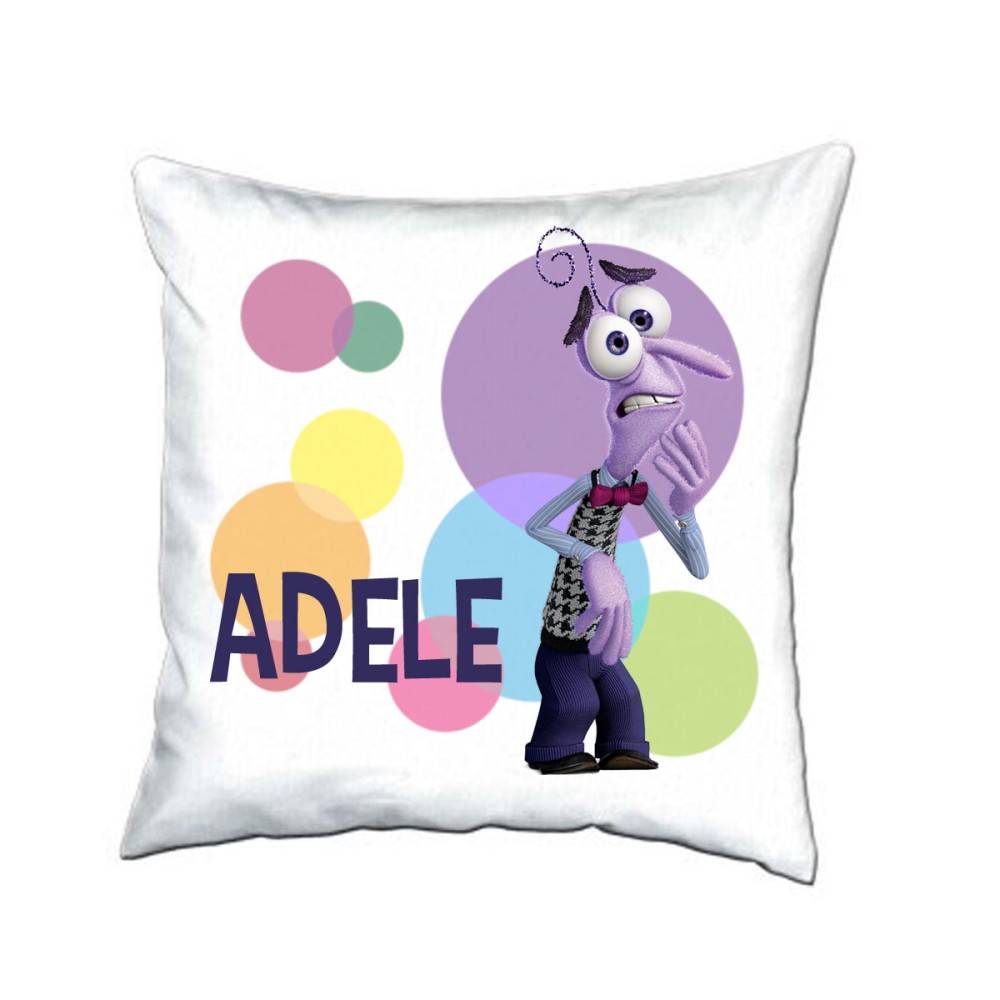 Cuscino quadrato Paura Inside out 2 personalizzabile