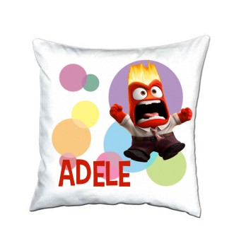 Cuscino quadrato Rabbia Inside out 2 personalizzabile