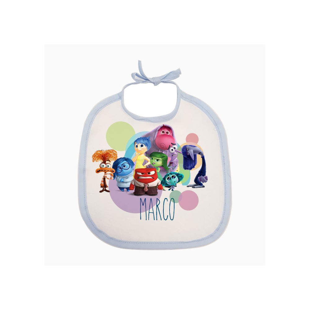 Bavetta celeste personalizzata Inside out 2
