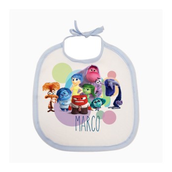 Bavetta celeste personalizzata Inside out 2