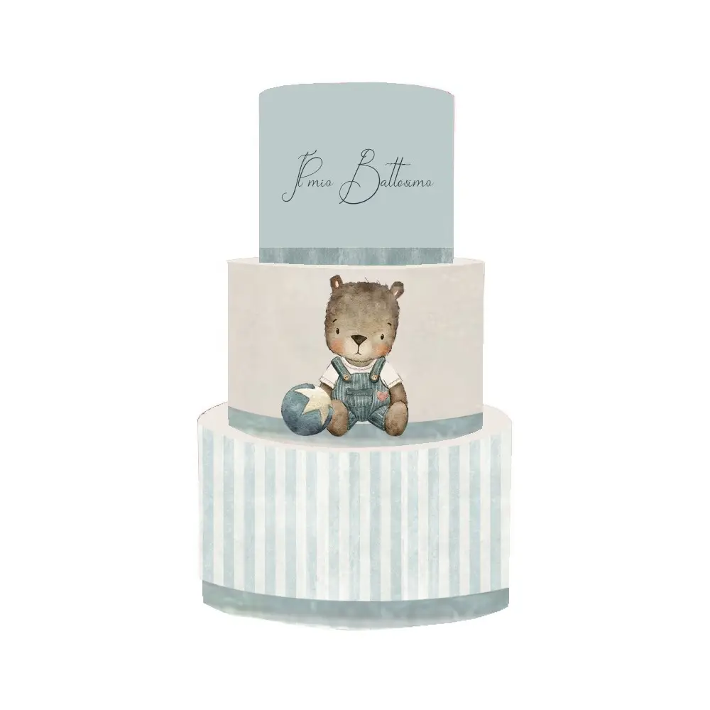Torta Scenografica Orsetto Vintage