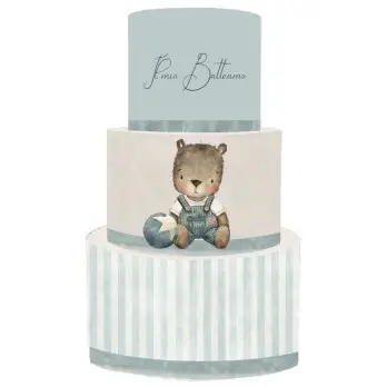 Torta Scenografica Orsetto Vintage