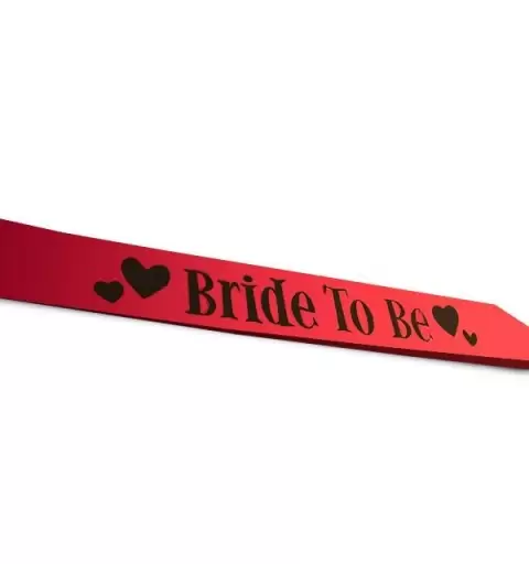 FASCIA MISS BRIDE TO BE SCHERZO ADDIO NUBILATO 181052  