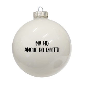 Pallina Natalizia Ho anche dei difetti