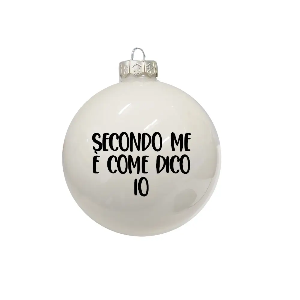 Pallina Natalizia è come dico io